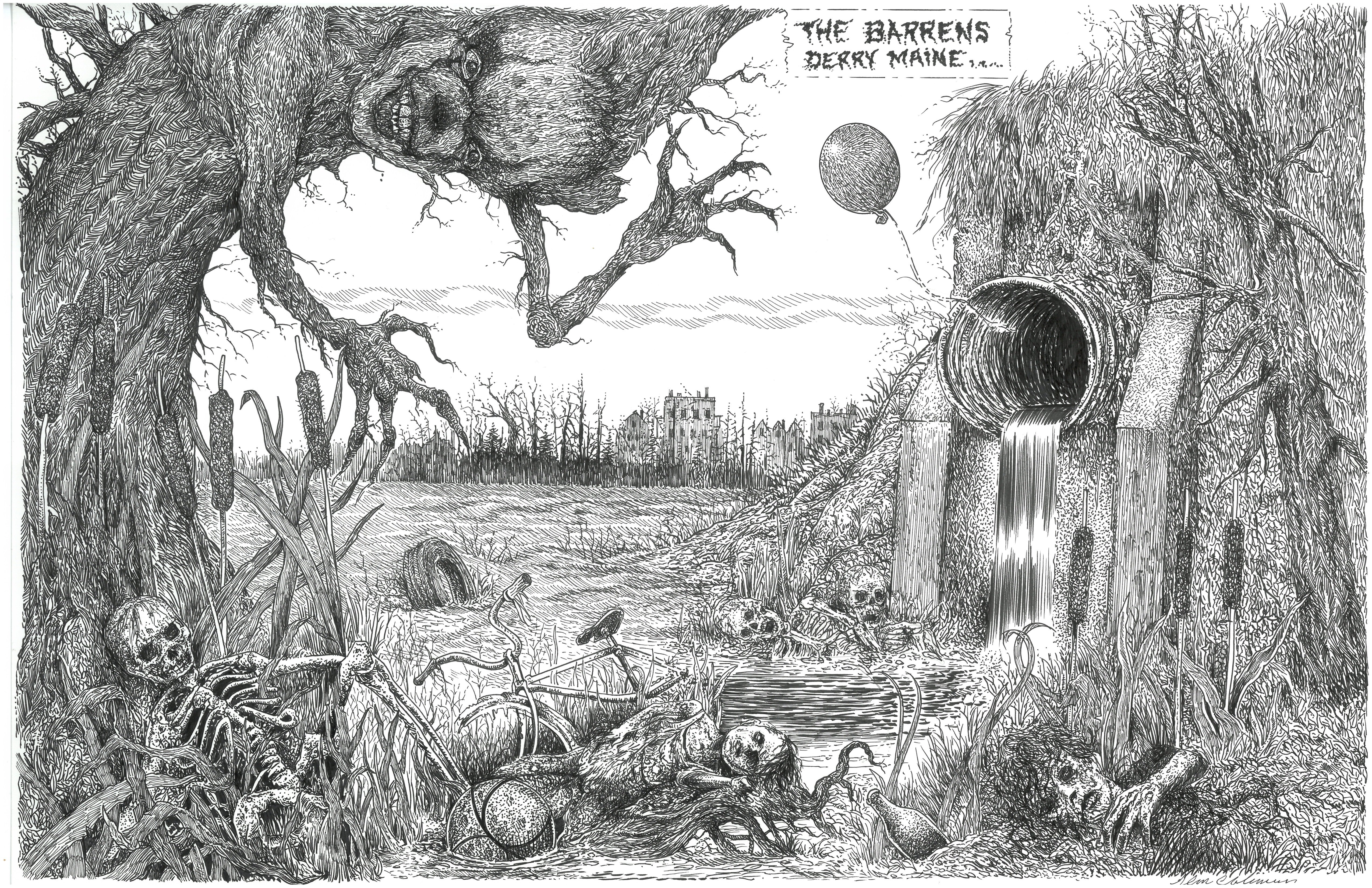 "The Barrens" Art by Glenn Chadbourne
